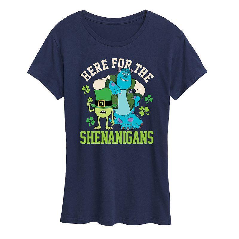Disney / Pixar's Monsters, Inc. Mike & Sully Women's Shenanigans Graphic Tee,  Product Image