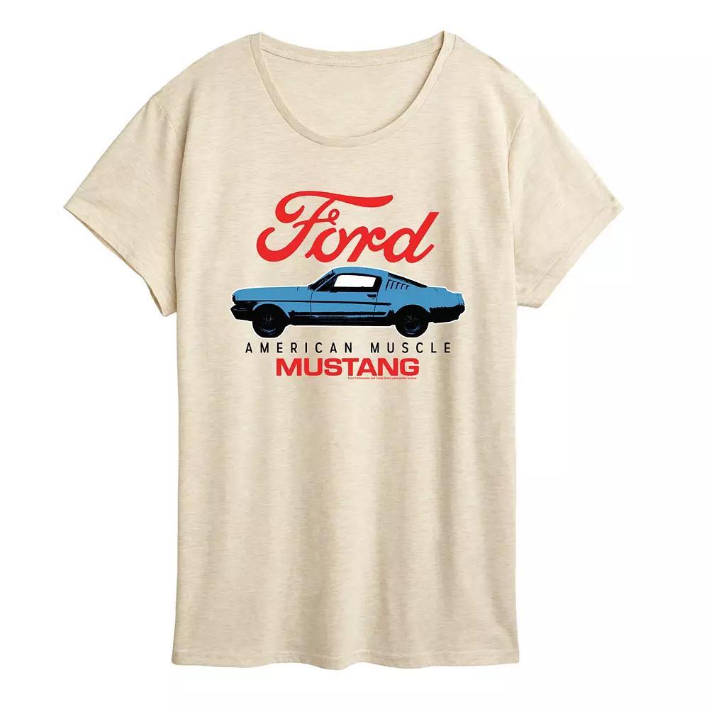 Women's Ford American Mustang Graphic Tee,  Product Image