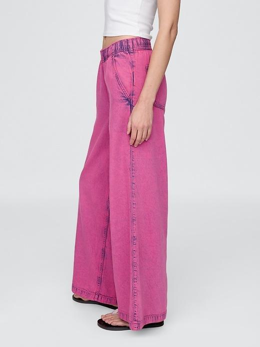 Mid Rise UltraSoft Easy Baggy Jeans Product Image