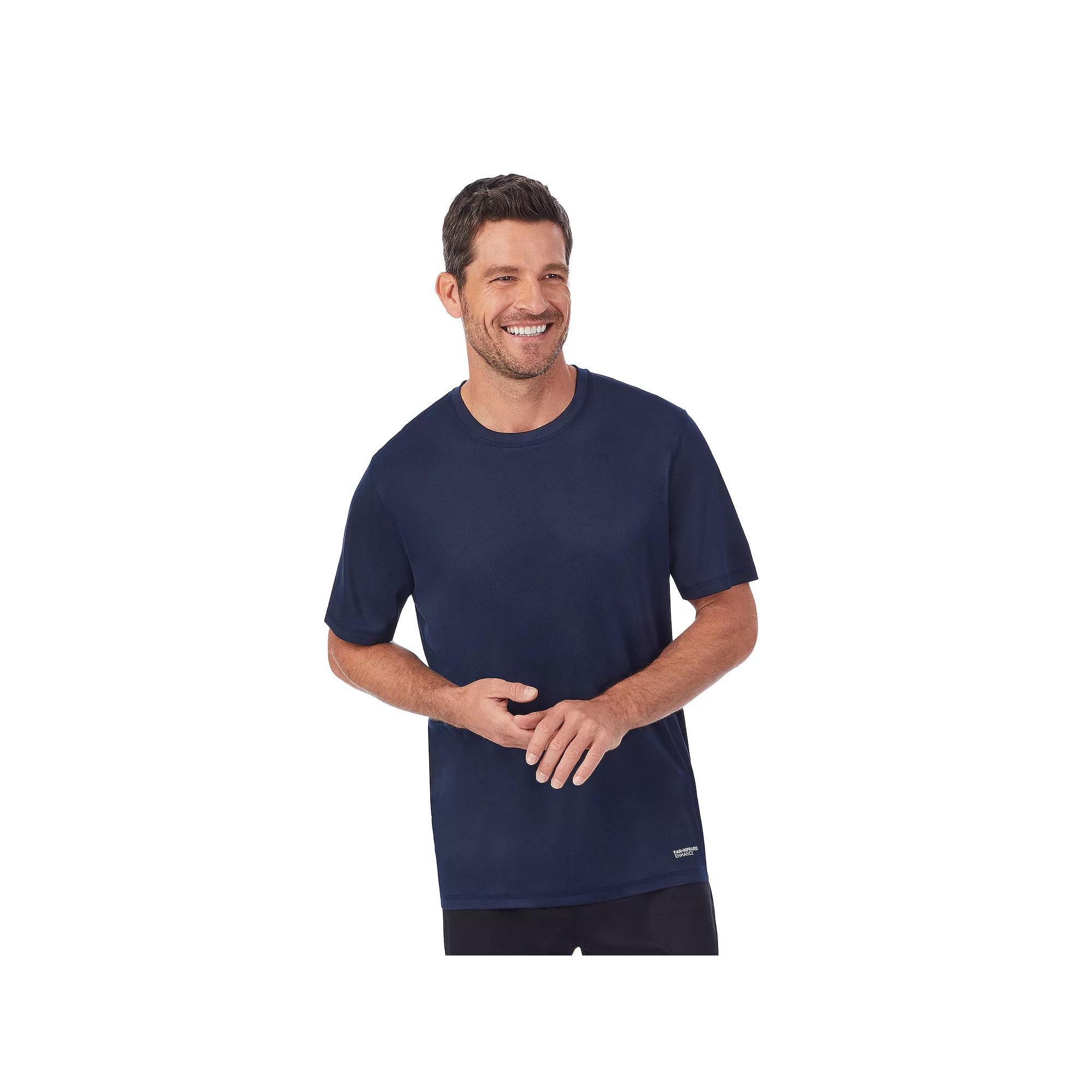 Men's Cuddl Duds® Far-Infrared Enhance Pajama Crewneck Tee,  Product Image