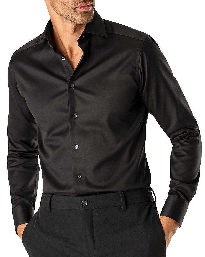 Mens Contemporary-Fit Twill Dress Shirt Product Image