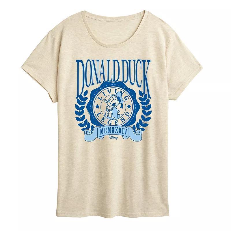 Disney's Donald Duck Women's Collegiate Graphic Tee,  Product Image