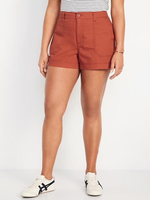 High-Waisted OGC Chino Shorts -- 3.5-inch inseam Product Image