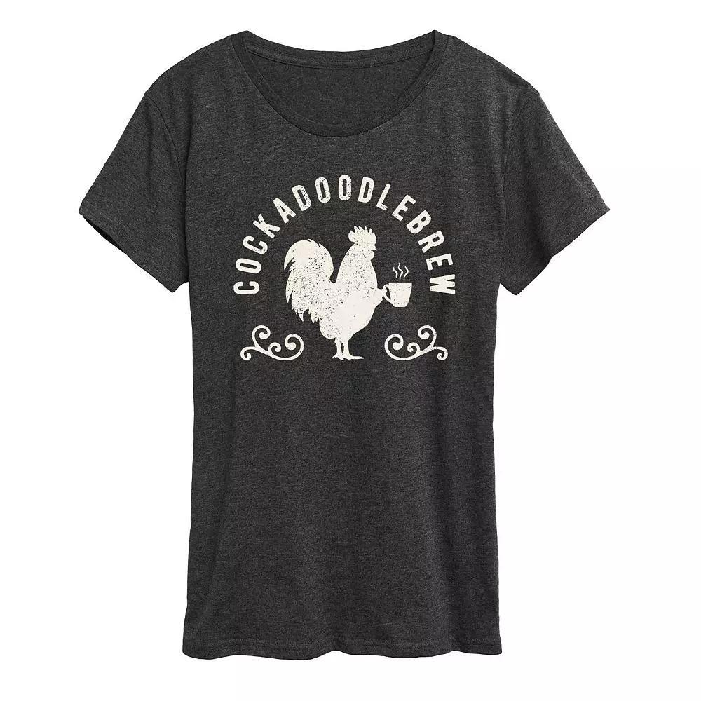 Women's Cockadoodlebrew Graphic Tee, Girl's,  Product Image