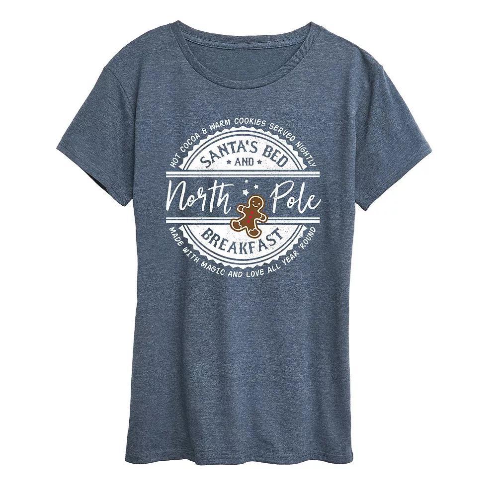 Women's North Pole Bed And Breakfast Graphic Tee, Girl's,  Product Image