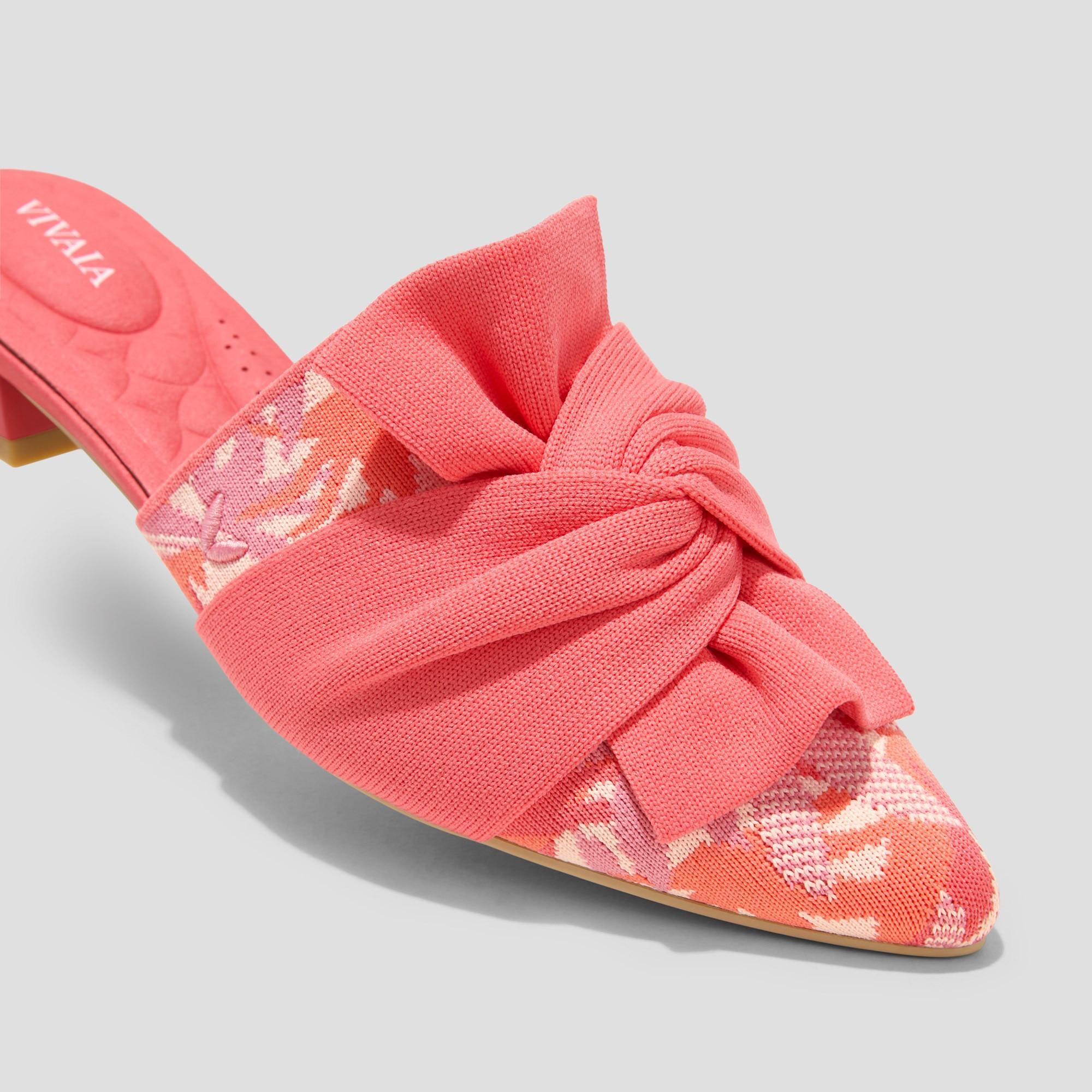 Pointed-Toe Knot Sandals (Yaffa Pro) Product Image