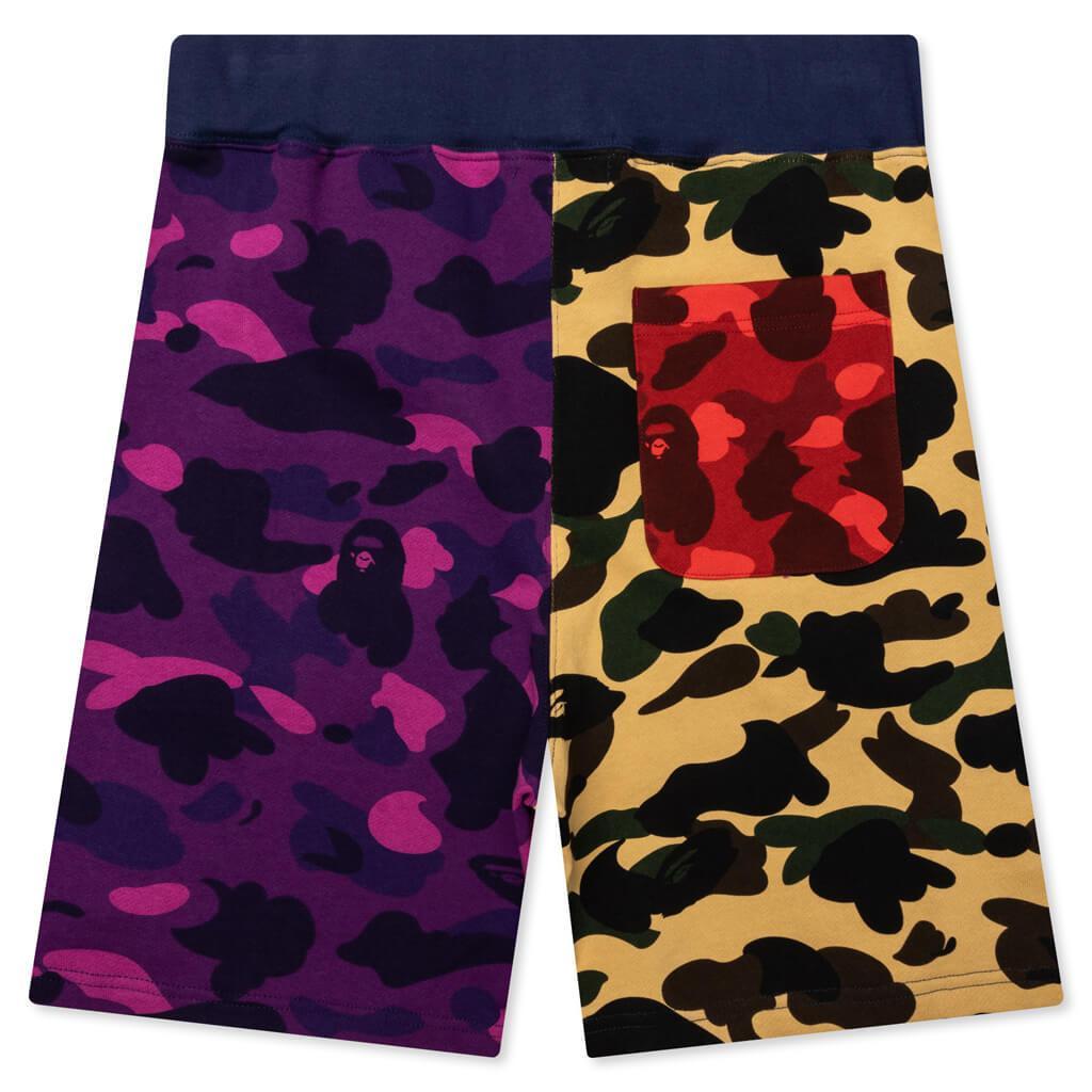 Mix Camo Crazy Sweat Shorts - Multi Male Product Image