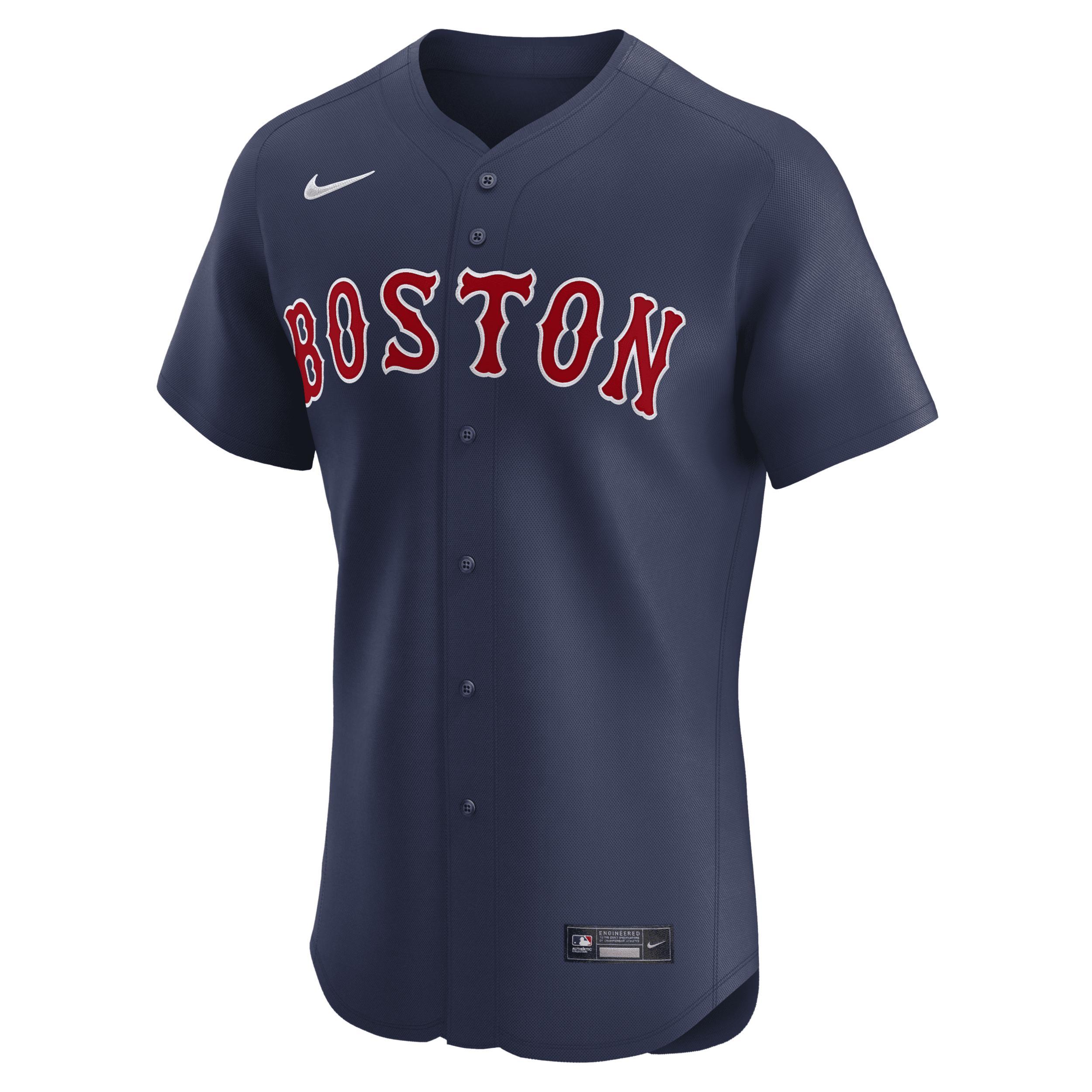 Mens Nike Boston Red Sox Alternate Elite Jersey Blue Product Image