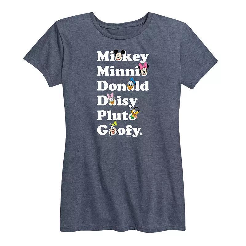 Disney's Mickey Mouse & Friends Women's Graphic Tee,  Product Image