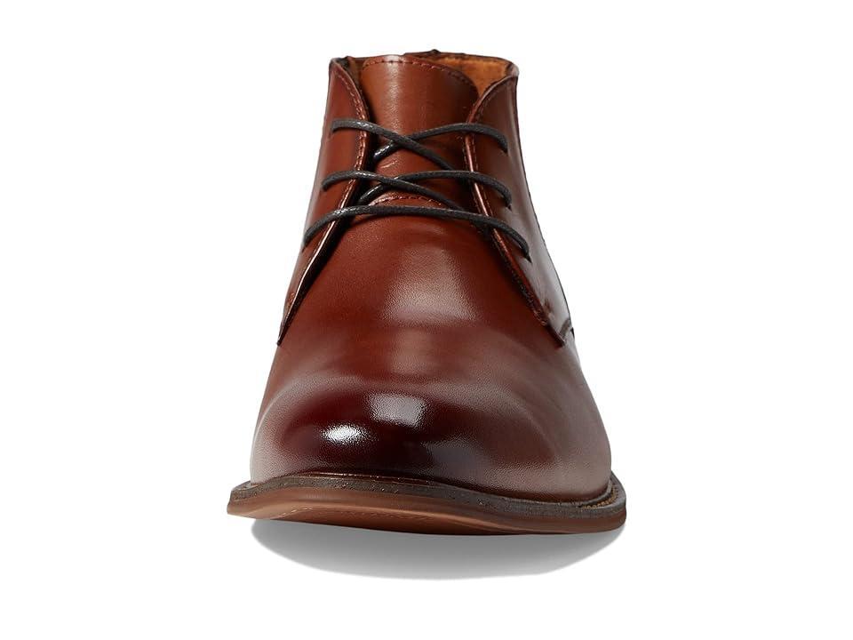 Stacy Adams Maxwell Plain Toe Demi Boot (Cognac) Men's Shoes Product Image