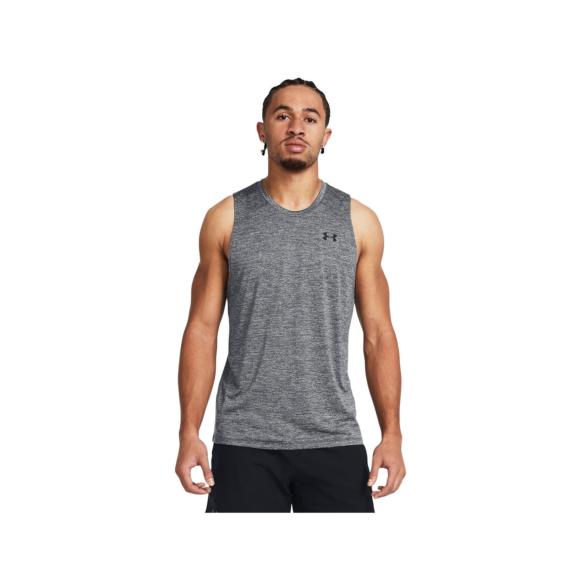 Big & Tall Under Armour Tech™ Tank Top, Men's, Size: 3XL, Castlerock Product Image