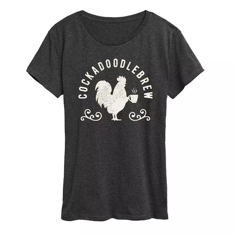 Women's Cockadoodlebrew Graphic Tee, Girl's,  Product Image