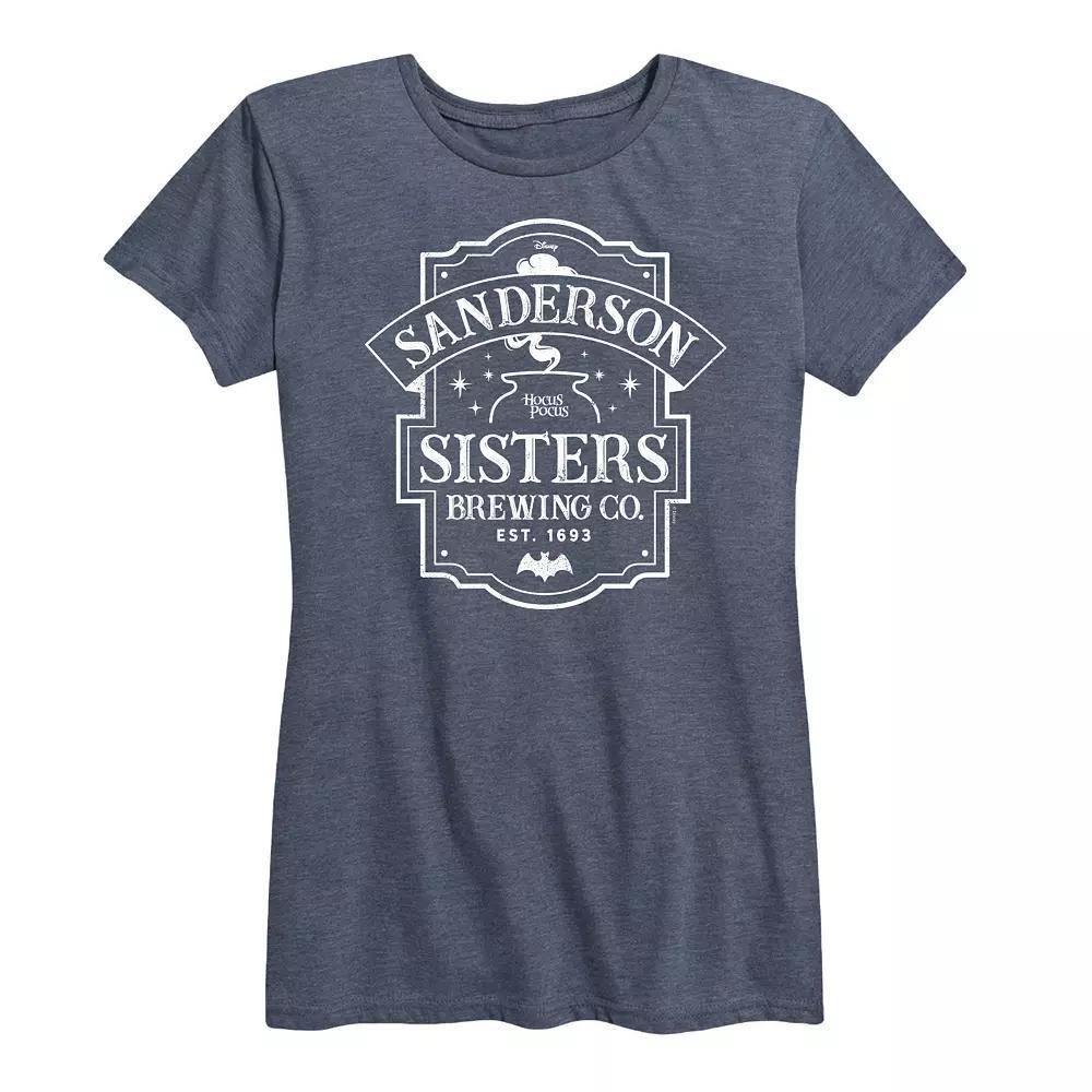 Disney's Hocus Pocus Women's Sanderson Sign Graphic Tee, Girl's,  Product Image
