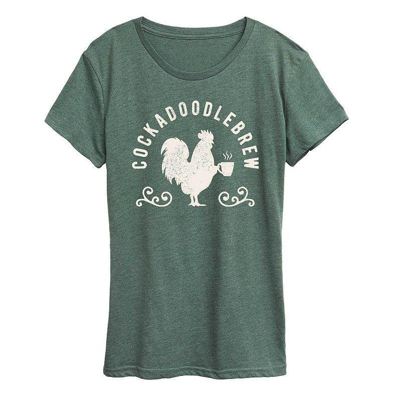 Women's Cockadoodlebrew Graphic Tee, Girl's,  Product Image