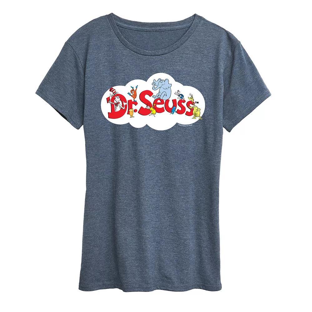 Women's Dr. Seuss Cloud Logo Graphic Tee,  Product Image