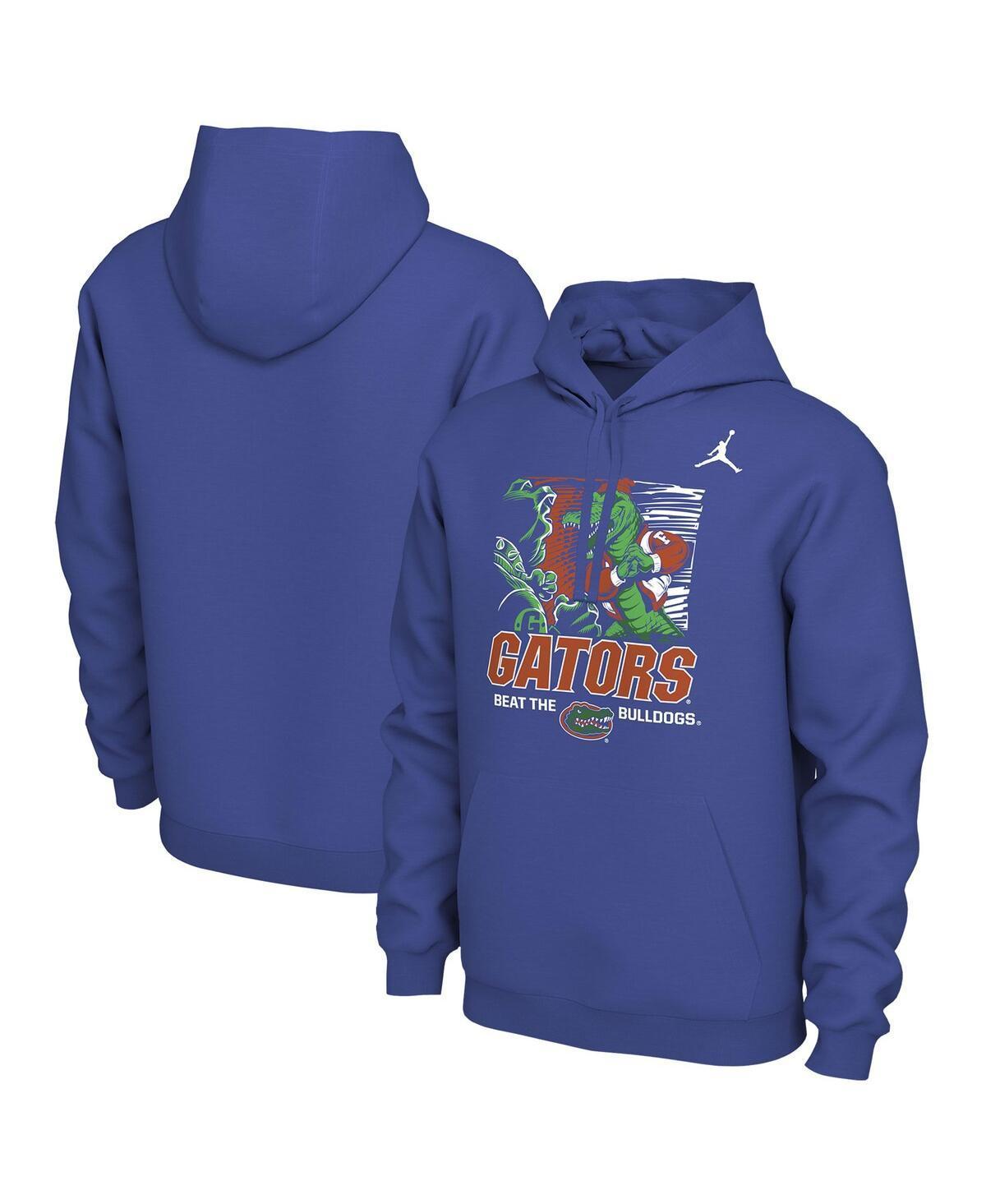 Men's Nike Royal Florida Gators FL/GA Rivalry Pullover Hoodie, Size: 2XL, Blue Product Image