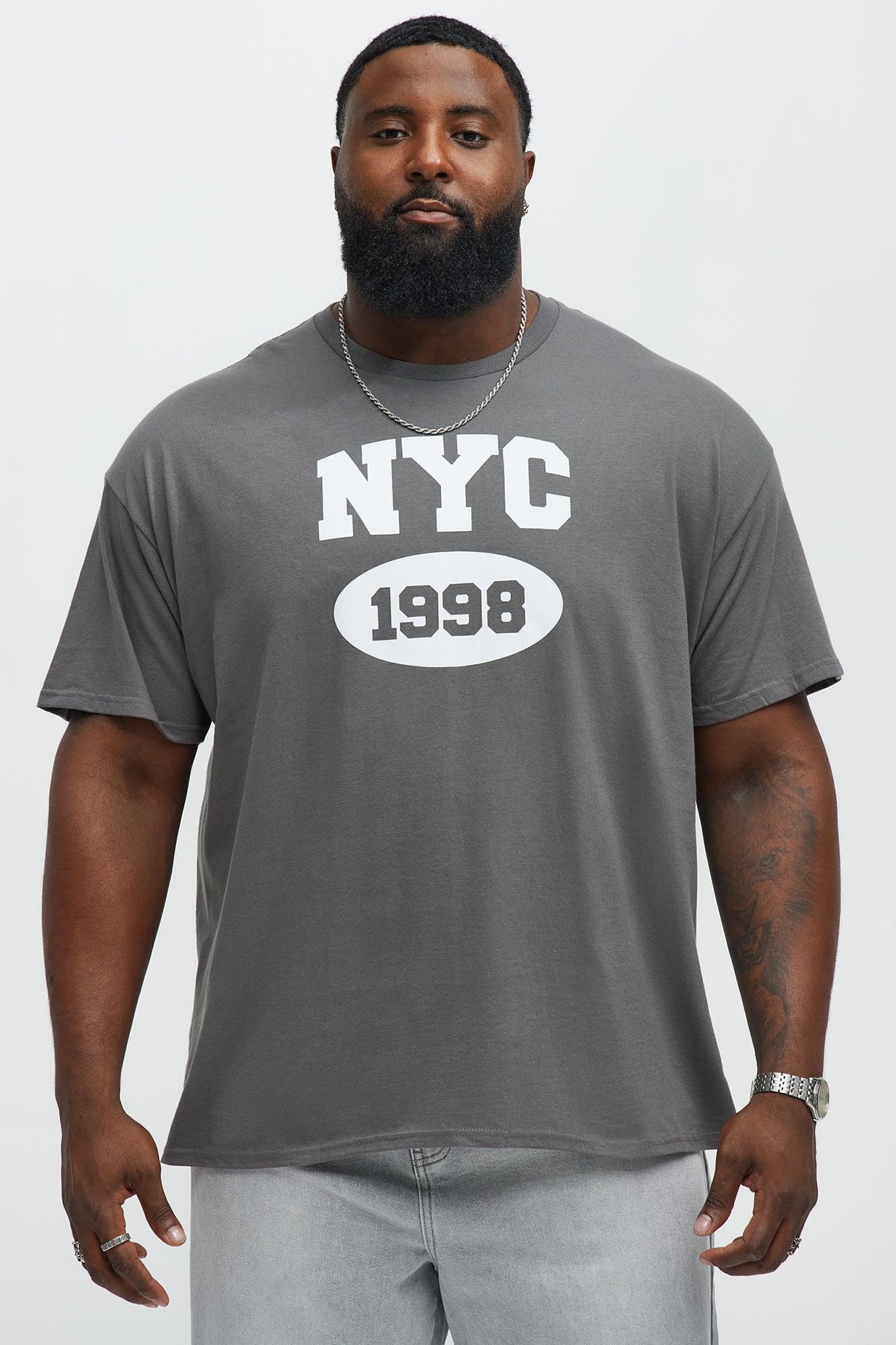 NYC 1998 Short Sleeve Tee - Charcoal Male Product Image