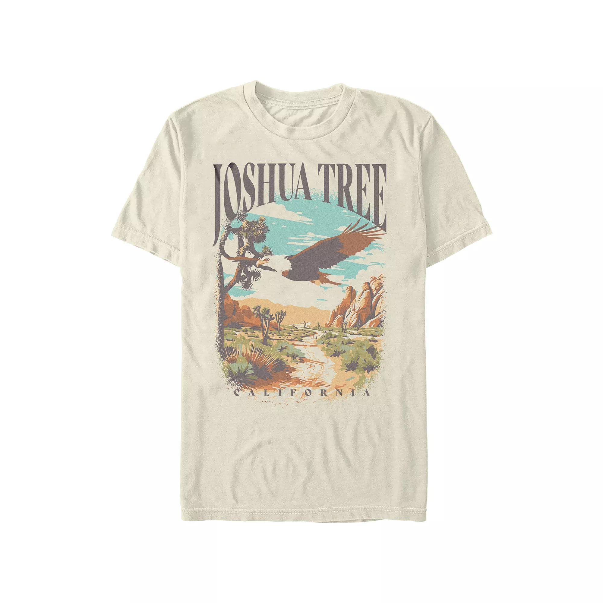Men's Lost Gods Retro Joshua Tree Eagle Scene  Graphic T-Shirt Product Image