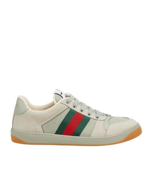 GUCCI Gg Screener Sneakers In Gray Product Image