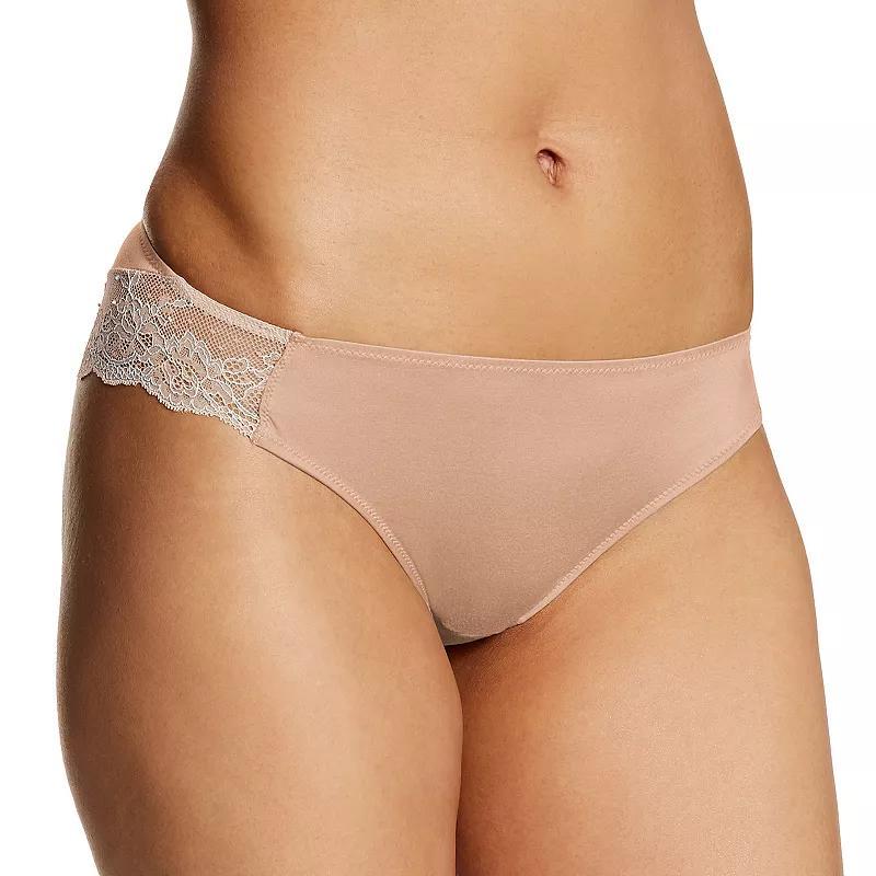 Maidenform Lace Back Tanga Underwear 40159, Womens Red Sunset Gold Product Image