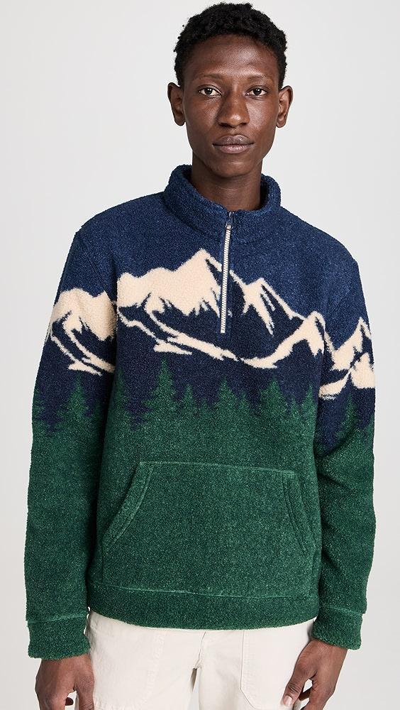 Marine Layer Archive Alpine Sherpa Pullover | Shopbop Product Image