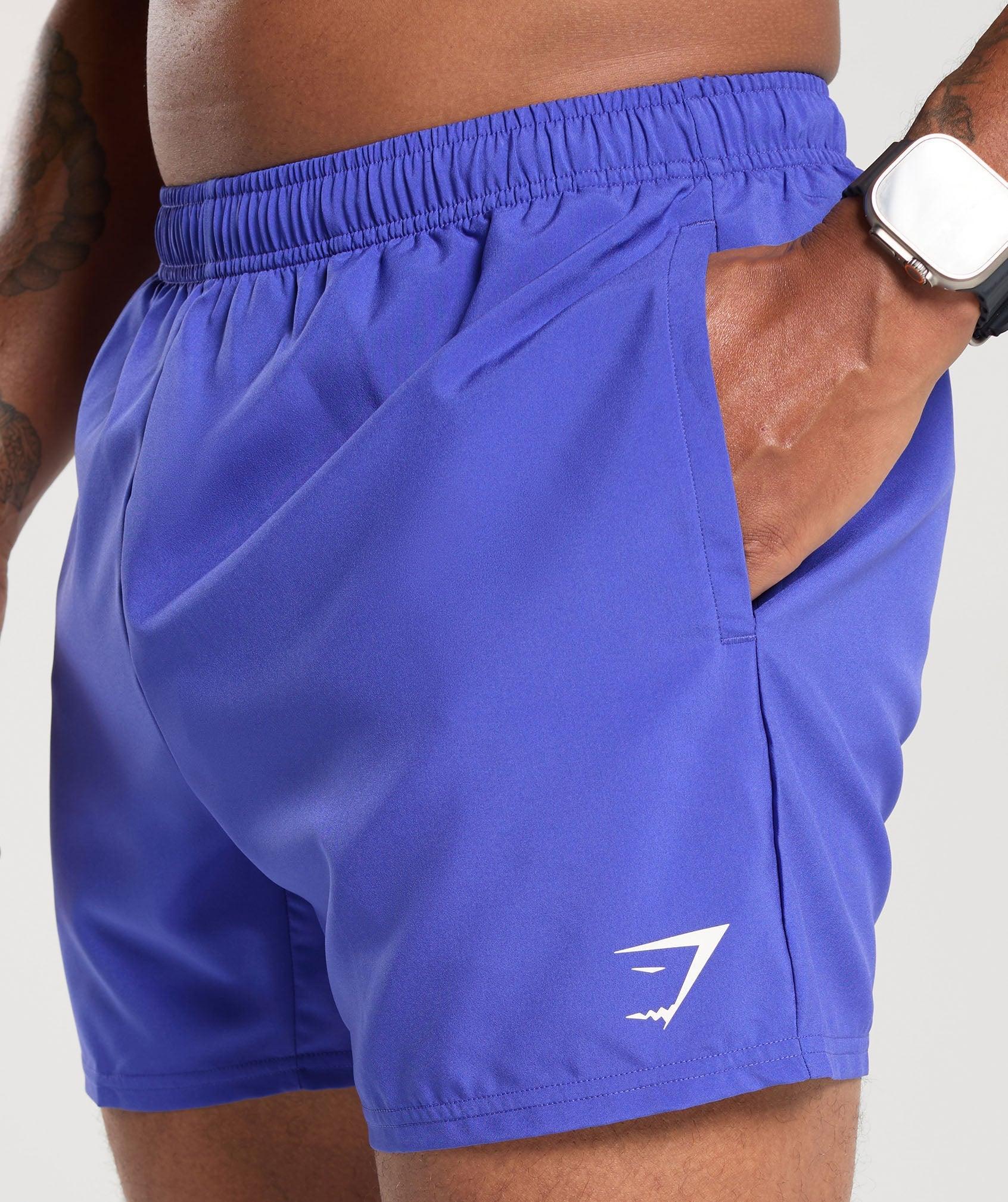 Gymshark Arrival 5" Shorts - Force Blue Male Product Image