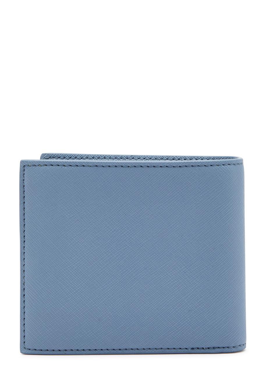 VIVIENNE WESTWOOD Orb Saffiano Leather Wallet In Blue Product Image