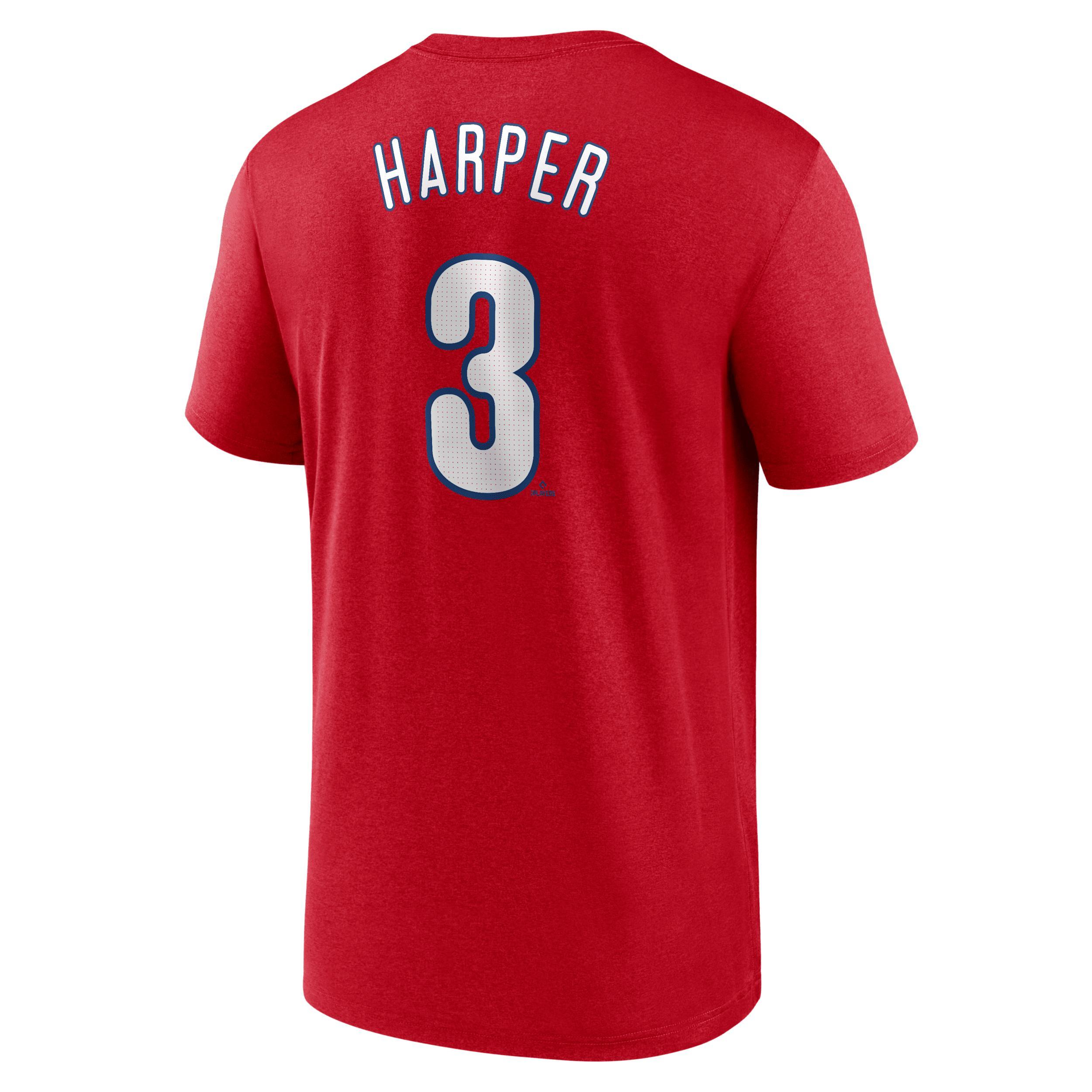 Bryce Harper Philadelphia Phillies Legend Nike Mens Dri-FIT MLB T-Shirt | NKGK62QPP3-UUM Product Image