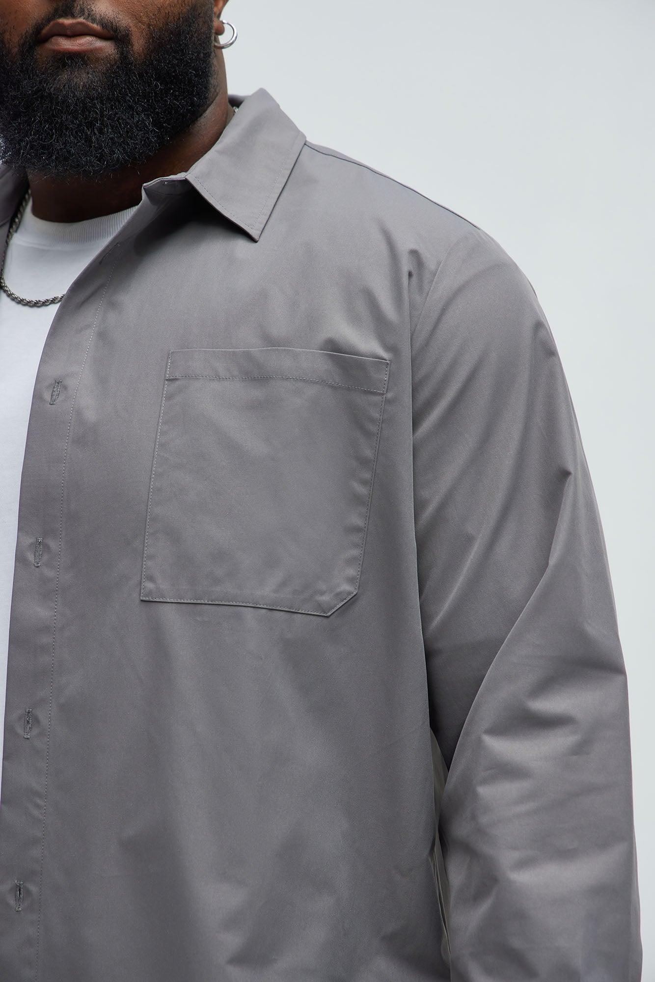 Ansel Tech Shirt - Charcoal Product Image