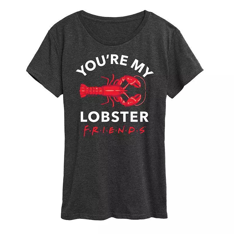Women's Friends You're My Lobster Graphic Tee,  Product Image
