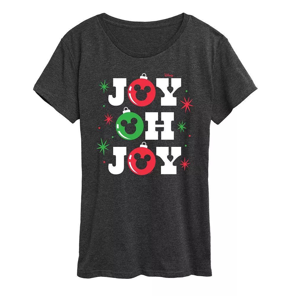 Disney's Mickey Mouse Women's Joy Oh Joy Graphic Tee, Girl's,  Product Image