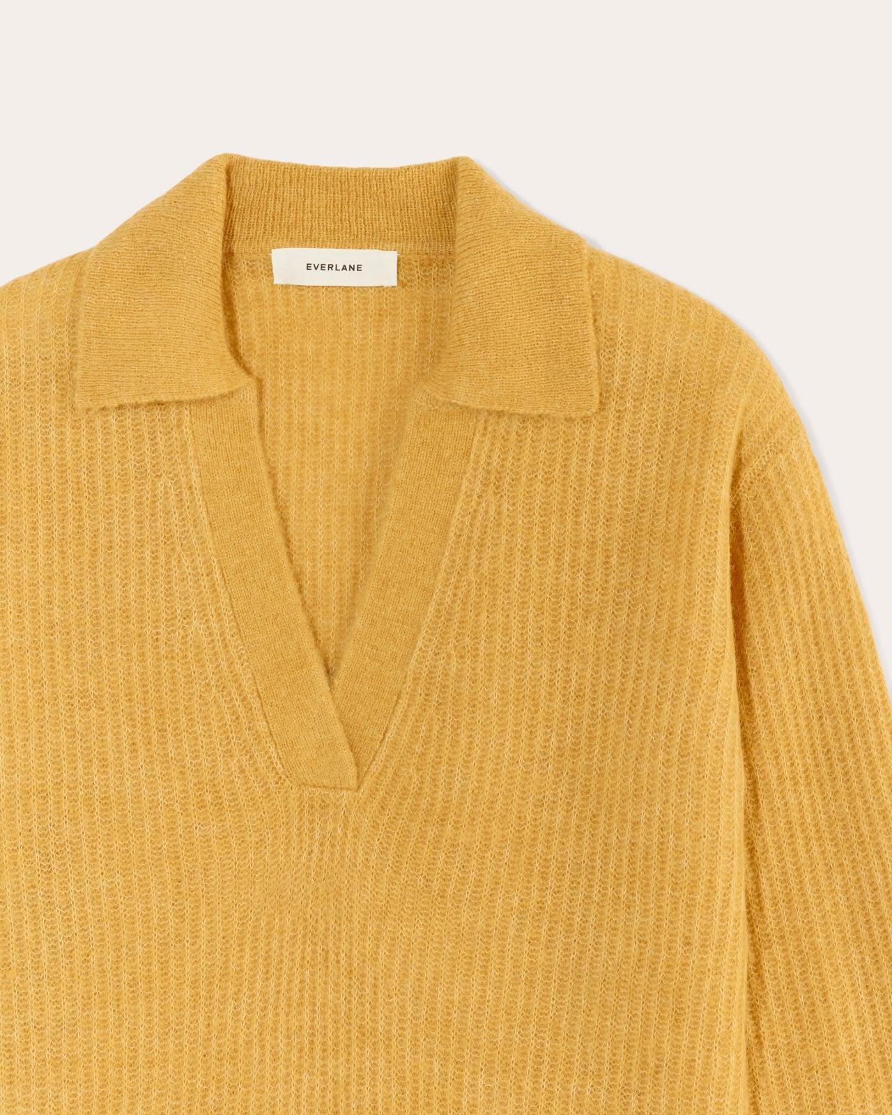 The Oversized Polo in Alpaca Product Image