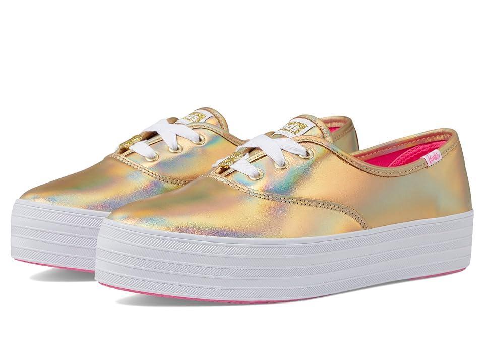 Keds X Barbie Point Lace-Up Leather) Women's Shoes Product Image