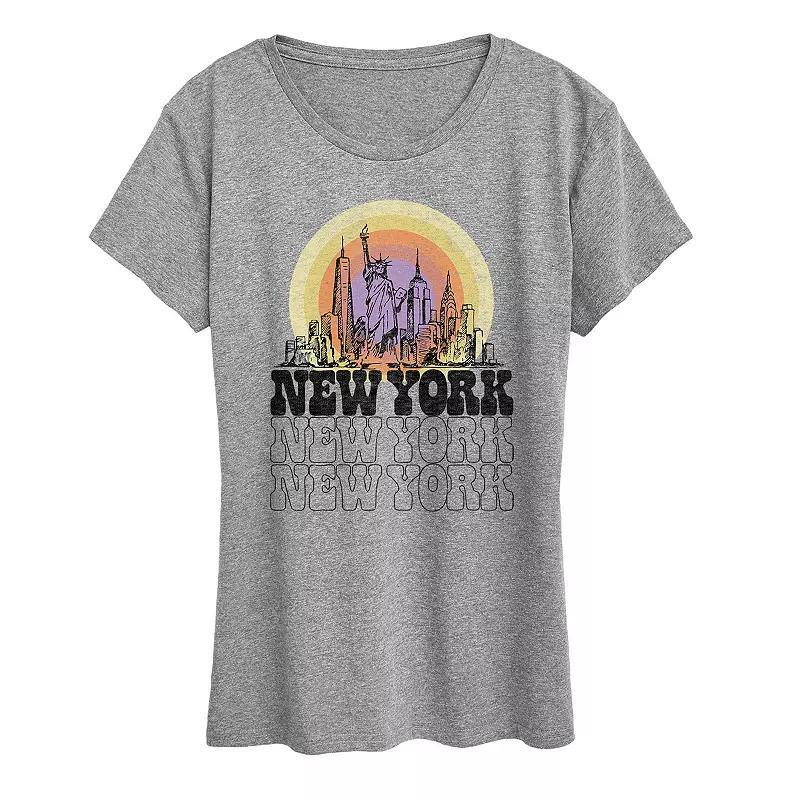 Women's New York Vintage Graphic Tee,  Product Image