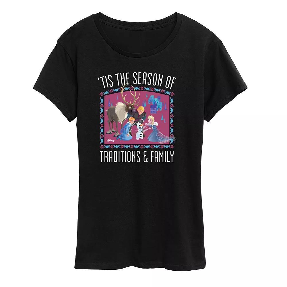 Disney's Frozen 2 Women's 'Tis The Season Graphic Tee, Girl's,  Product Image