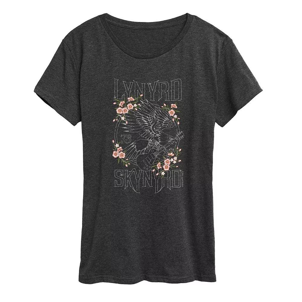 Women's MTV Floral Logo Graphic Tee,  Product Image