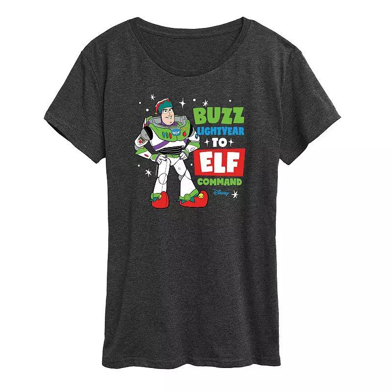 Disney / Pixar's Toy Story Women's Elf Command Graphic Tee, Girl's,  Product Image