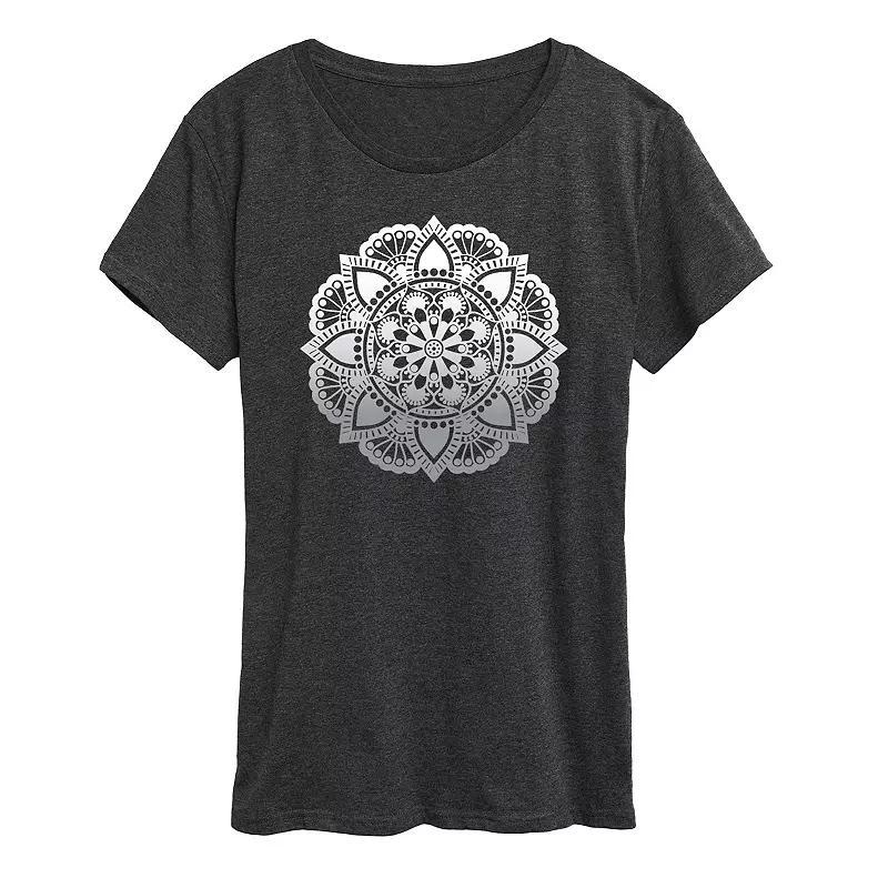Women's Decorative Gradient Graphic Tee,  Product Image