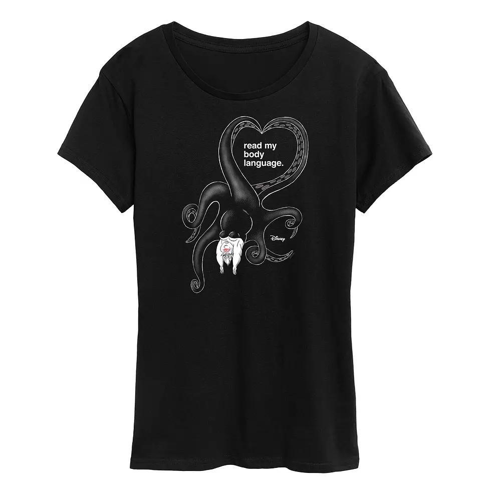Disney's The Little Mermaid Ursula Women's Body Language Graphic Tee,  Product Image
