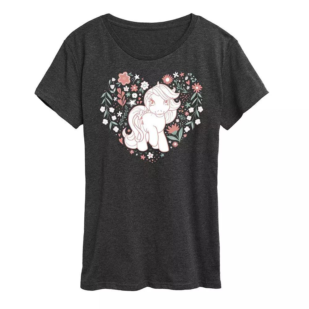 Women's My Little Pony Spring Heart Graphic Tee,  Product Image