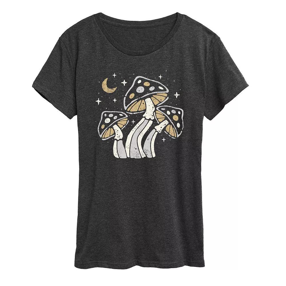 Women's Yellowstone Dutton Skull Graphic Tee, Size: Small, Heather Grey Product Image