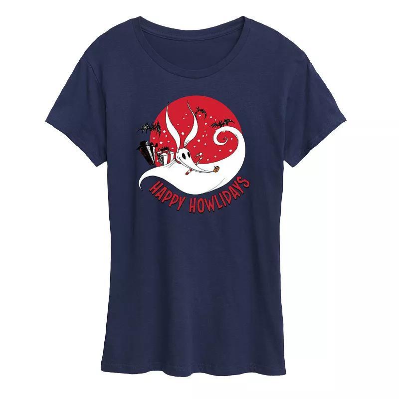 Disney's Nightmare Before Christmas Women's Zero Graphic Tee, Girl's, Size: XL, Blue Product Image