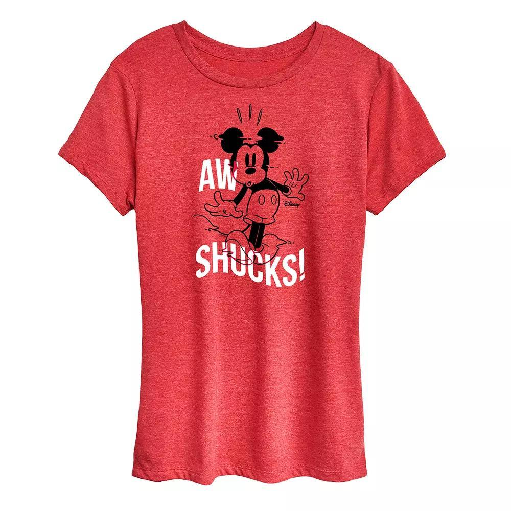 Disney's Mickey Mouse Women's Ah Shucks Graphic Tee,  Product Image
