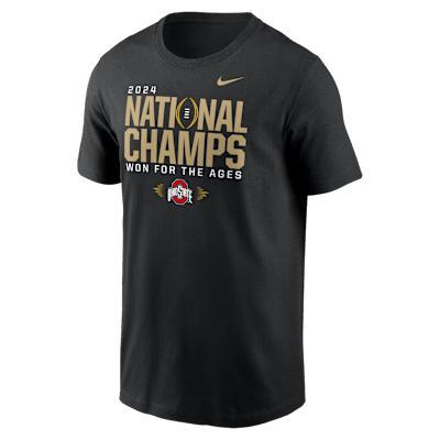 Ohio State Buckeyes 2024 College Football Playoff National Champions Locker Room Nike Men's College T-Shirt Product Image