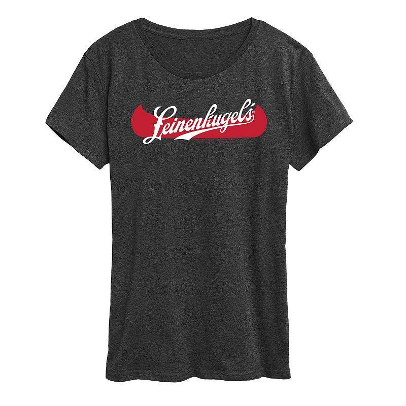 Women's Leinenkugel's Canoe Logo Graphic Tee, Size: Large, Grey Blue Product Image