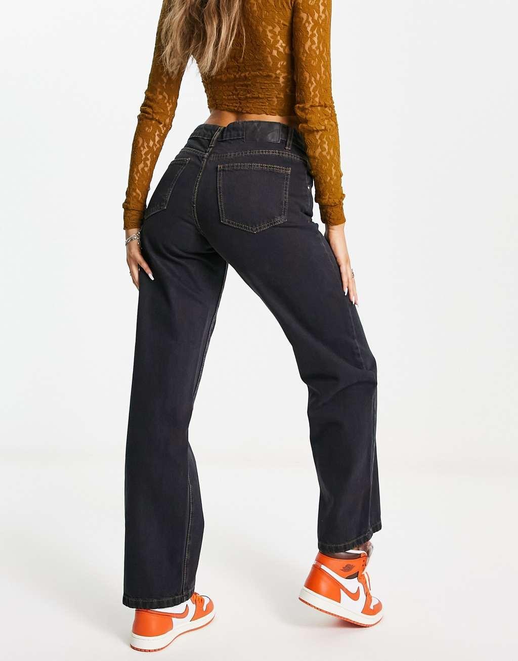 Cotton On low rise straight leg jeans Product Image