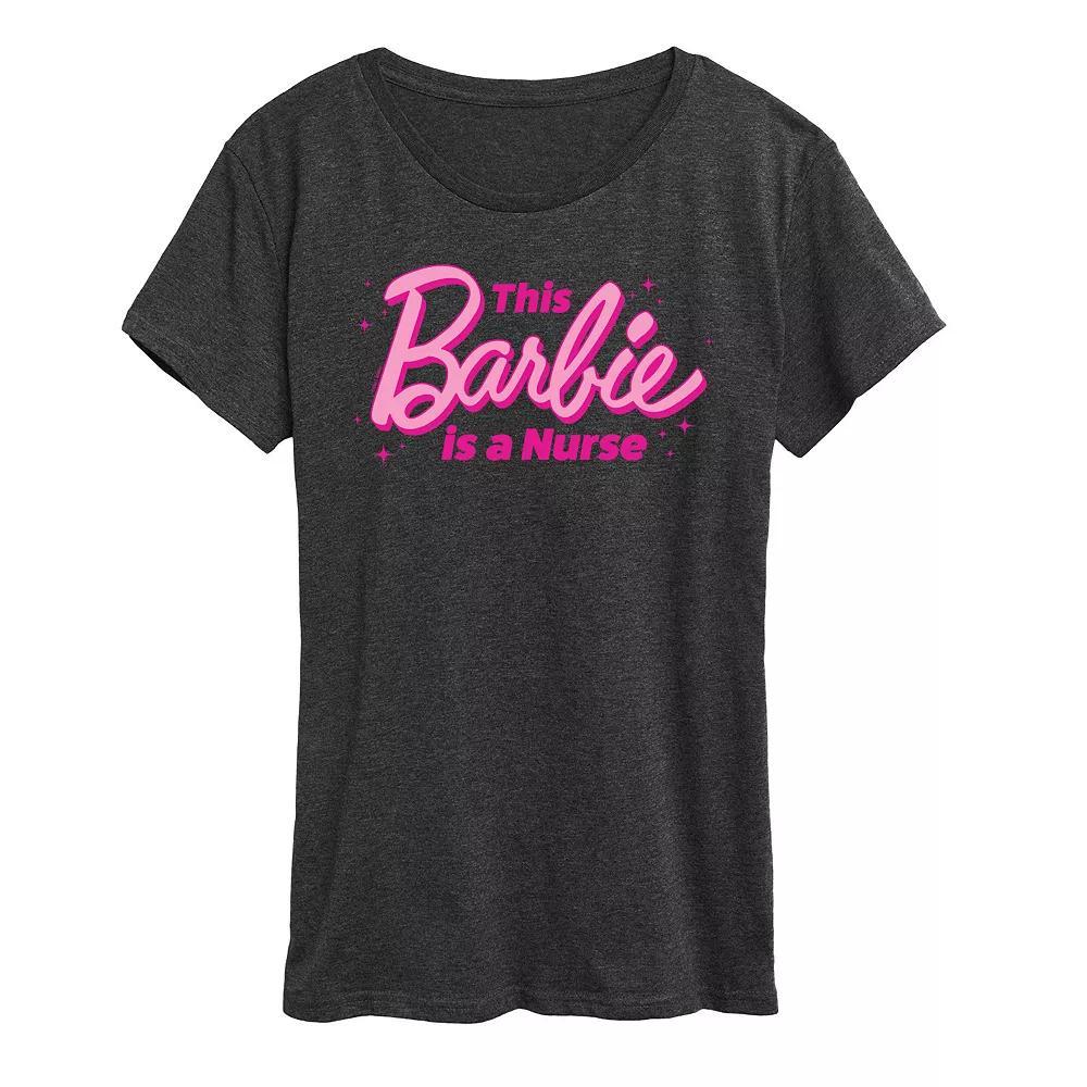 Women's Barbie® This Barbie Is A Nurse Graphic Tee, Girl's,  Product Image