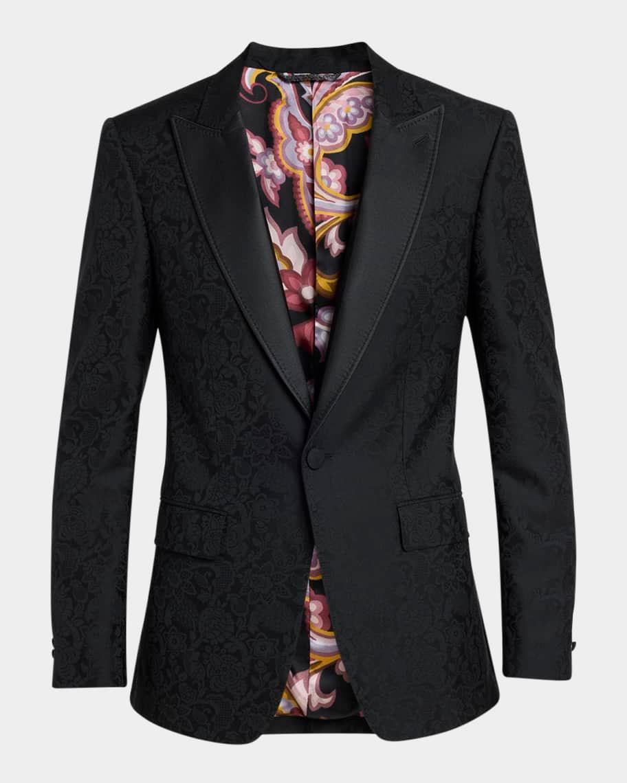 Mens Jacquard Evening Jacket Product Image