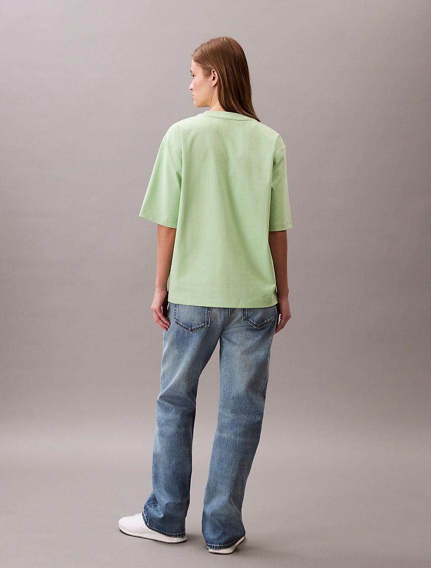 Logo Graphic Neckline Relaxed T-Shirt  Product Image