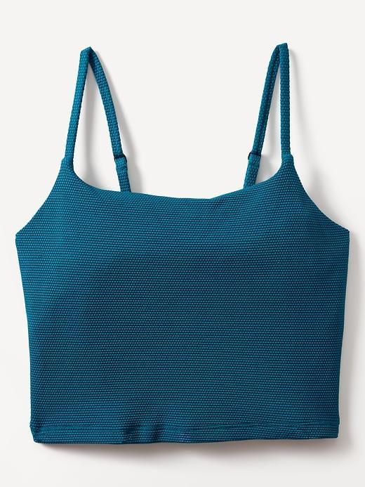 Scoop Crop Pique Tankini A-C Product Image
